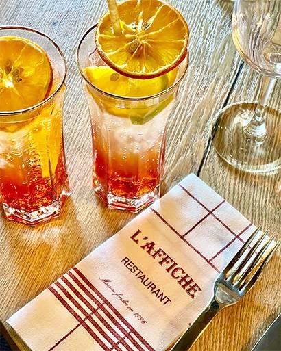 Restaurant - L'affiche - Restaurant Isle Adam bord de l'eau